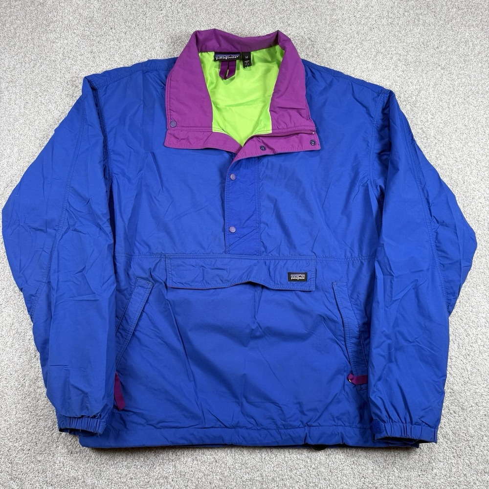 Vintage 90s Patagonia Lightweight Nylon Pullover Mens Medium Made in USA - Picture 1 of 7